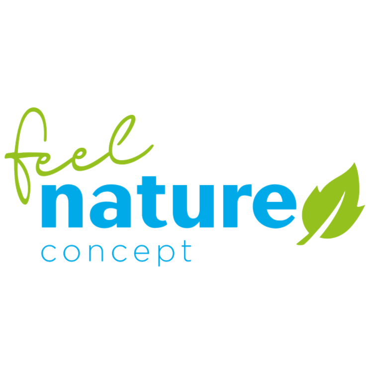 Logo feel-nature-concept